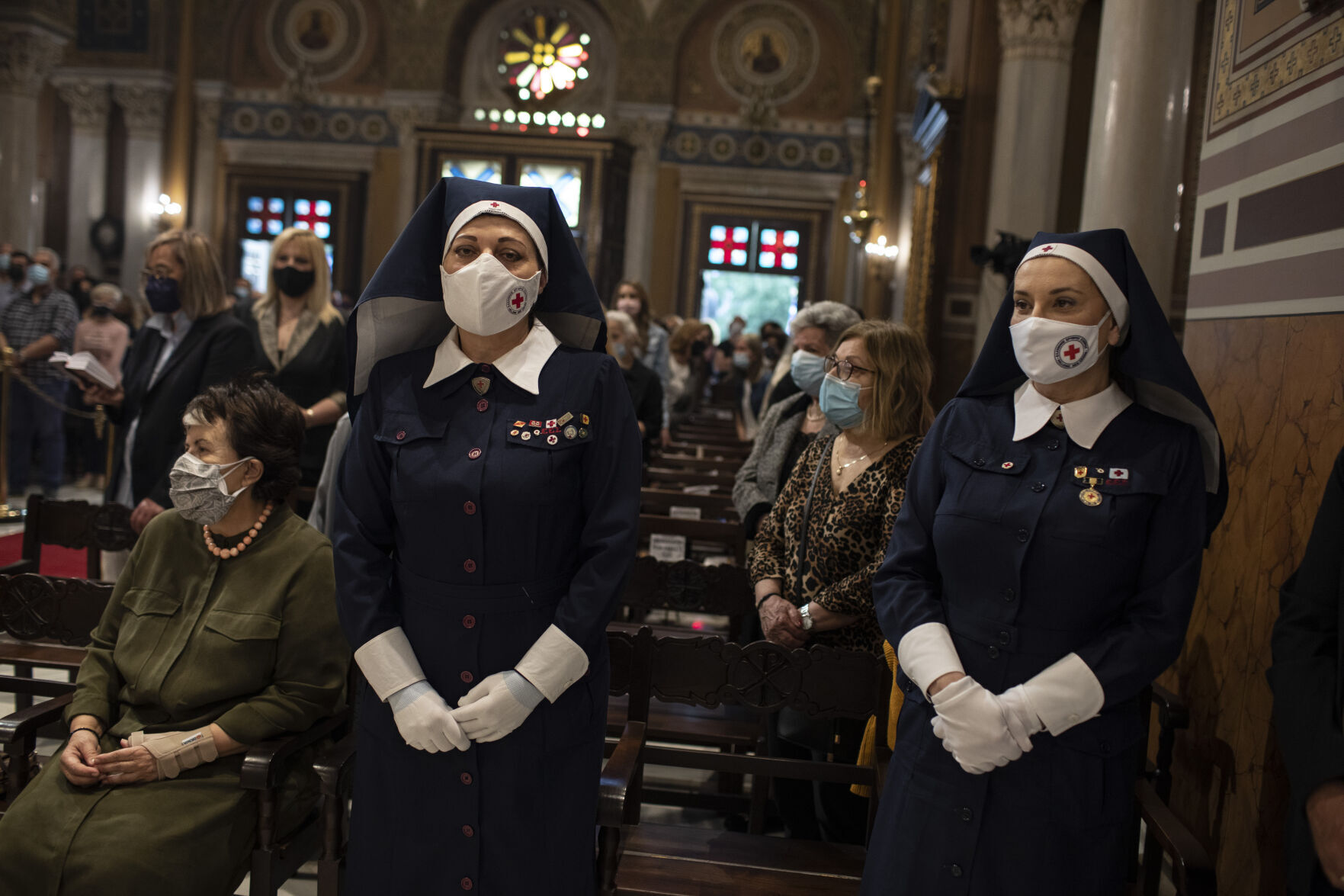 APTOPIX Virus Outbreak Greece Orthodox Easter